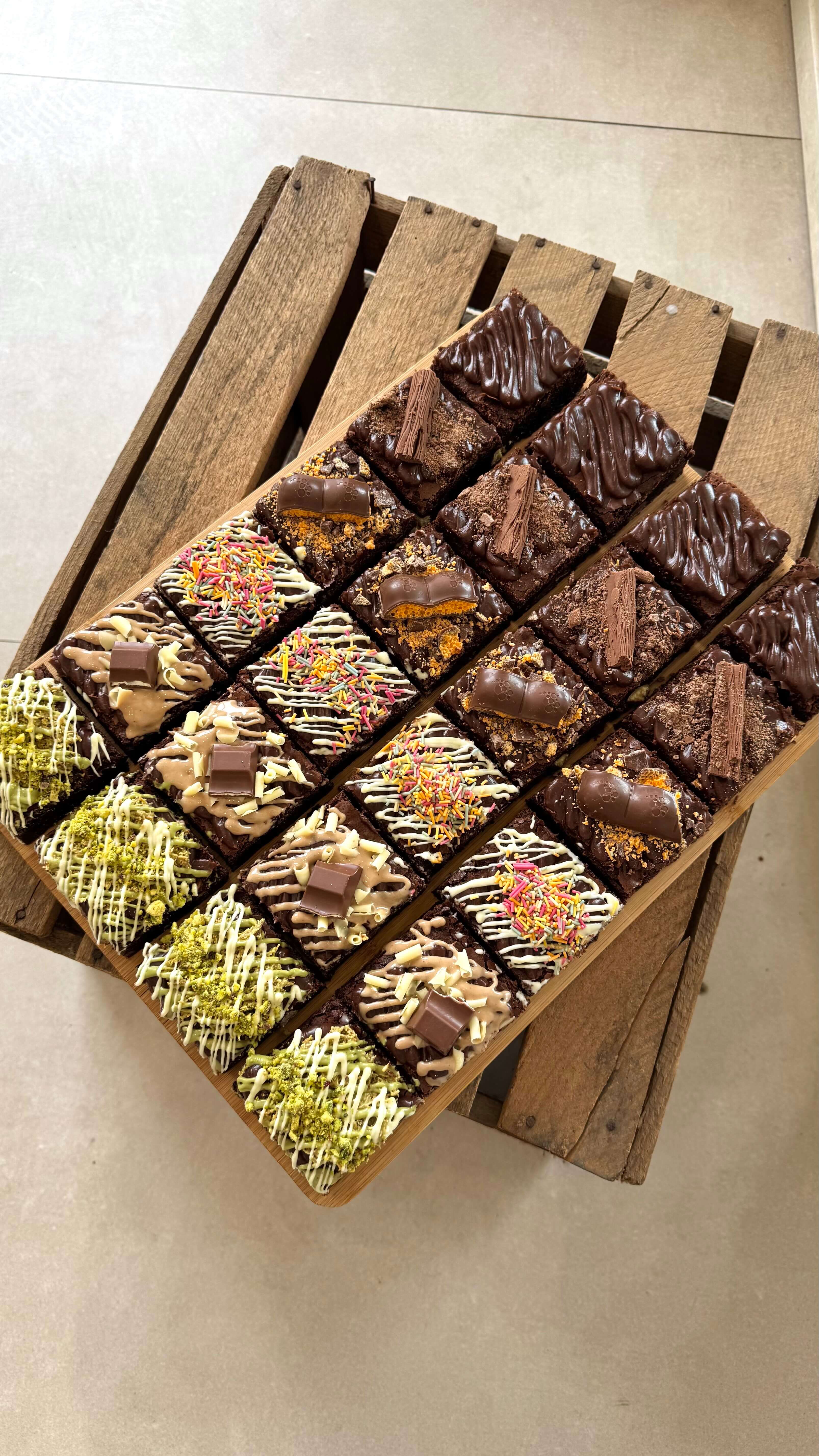 Assortment of Brownies